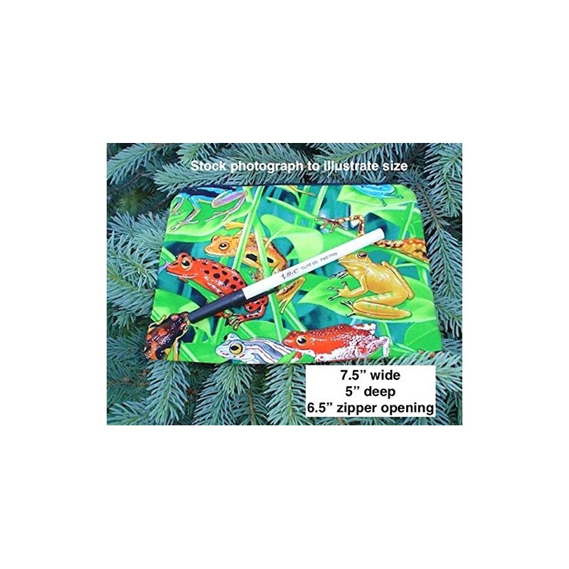 Bichon Frise zippered accessory bag, The Scooter