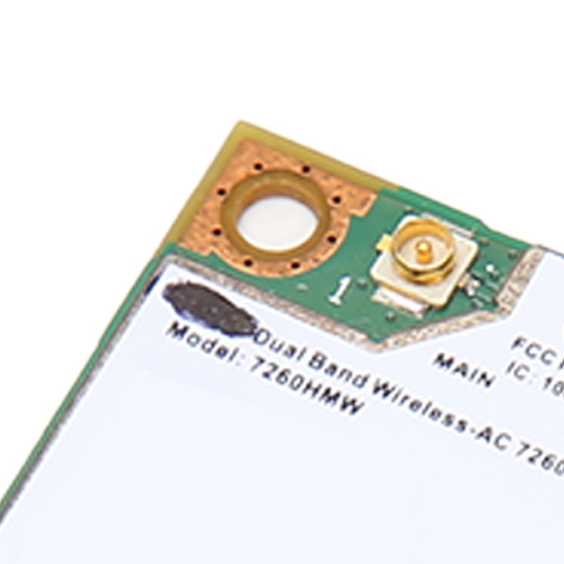 7260HMW Network Card 300Mbps 2.4GHz 867Mbps 5GHz BT4.0 Stable Safe