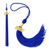 YGAUZ 2025 Grad Tassel 2pcs Royal Blue Graduation Tassel with