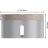 Bosch 1x PRO Multi Material Dry Diamond Core Cutters for