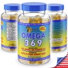 Sunshine Naturals OMEGA 3 6 9 Fish Oil Made in