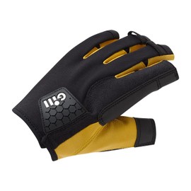 Gill Men's Pro Short Finger Sails and Gauntlets - Black