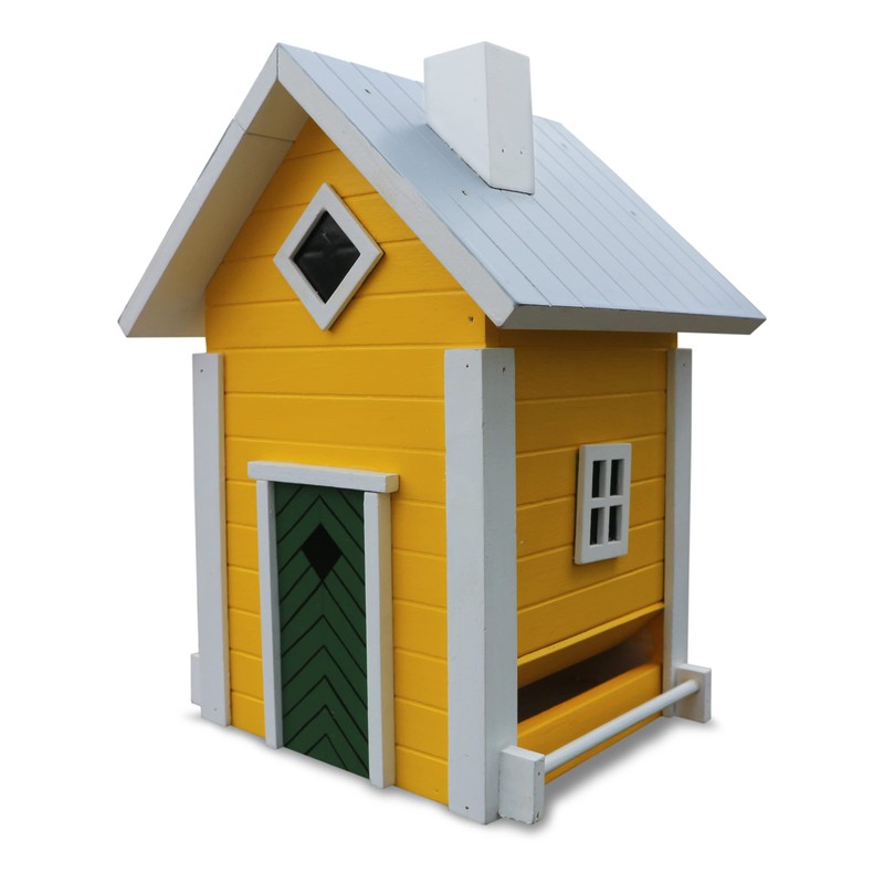 Habau Bird House Sweden Yellow