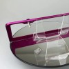 MotorVehicleParts Hot Pink Stainless Steel License Plate Frame w/ Aluminum