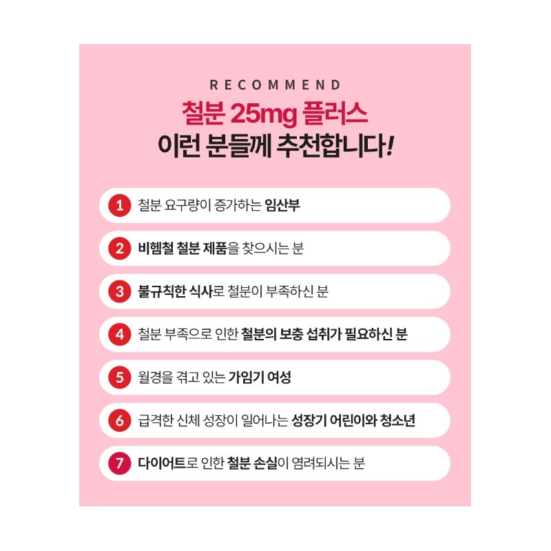Iron supplement, children's iron supplement, non-heme iron for pregnant women,
