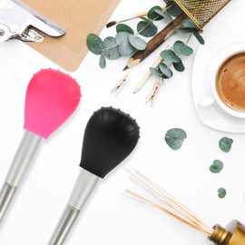 Angoily 6pcs Makeup Brush Covers Protective Sleeves for Cosmetics Brushes Dustproof and Easy to Store Essential