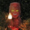 Mayan Smiling Face Totem Solar Light Creative Garden Solar Light