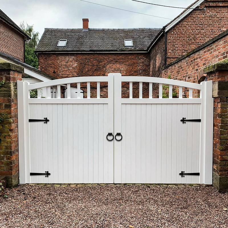 Decorative Barn Door Bracket 8 in Dummy Gate Hinge Garage