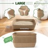 Disposable Litter Boxes for Cats 8-Pack Extra Thick & Sturdy