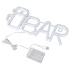 LED Neon Sign BAR Shape Design USB Or Battery Powered