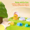 Interactive Pop Up Dinosaur Toy for Toddlers 1-3, Cause and