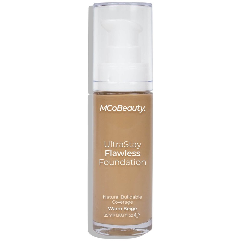 MCoBeauty Ultra Stay Flawless Foundation 35ml (Various Shades), Deep