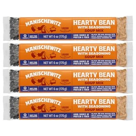 Manischewitz Hearty Bean Cello Soup Mix with Seasoning 6oz (4 Pack)