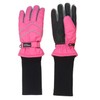 SnowStoppers Kid's Waterproof Long Cuff Winter Gloves (Fuchsia, Small)