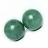 BRABUD 1.4" Marble Green Baoding Balls Chinese Health Exercise Massage