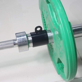 Single Eyelet Landmine Attachment with Chain Fits 2 inch Olympic Bars T-bar Row Attachment