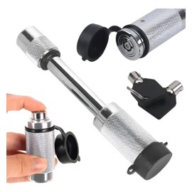 Perno Candado Para Tirón Remolque Lengüeta Con Llave Blanco