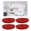 SG Store 10PCS Spool Pin Red Felt Pads Crafts Compatible