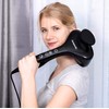 Carepeutic Bionic-Point Heat and Cold Professional Handheld Massager, Black