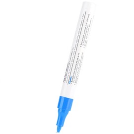 Keenso Car Tyre Paint Pen, Car Tyre Marker Pen, Waterproof Tyre Paint Pen, Plastic Marker Pen (Blue) Accessories for Car Paints