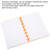 A5 Mushroom Hole Binder Refillable Writing Paper Notebook Office School