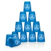 Tobar Cup Stack Challenge Game - Red or Blue Set