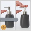 KADAX Soap Dispenser with Pump, Ceramic Matte Lotion Dispenser for