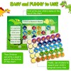 12 Pieces Dinosaur Reward Chart Set Includes 6 Pieces Dinosaur