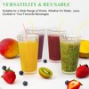 600ml Plastic Water Tumblers,Large Capacity Water Cups Acrylic Drinking Glasses