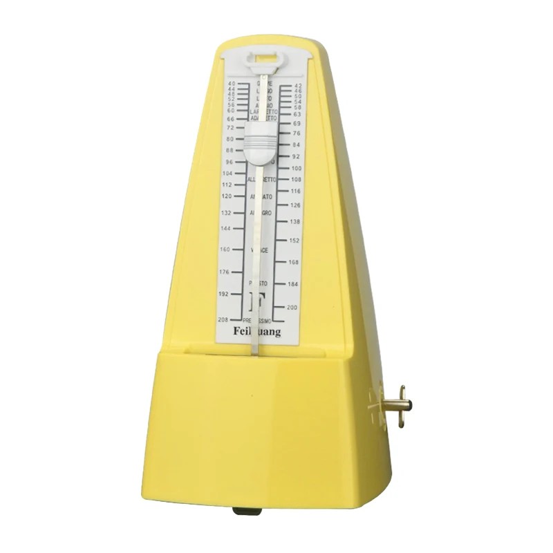 Mechanical Metronome for Music Practice – Wind-Up Rhythm Trainer for