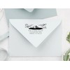 Mountain Return Address Stamp, Cherry Blossoms Sakura Address Stamper, 1