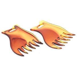 IWOWHERO 2pcs Wide Tooth Barber Oil Hair Comb for Men Salon Styling Combs for Easy Combing Sectioning Portable Lightweight for Oil Hair Styles Daily Grooming