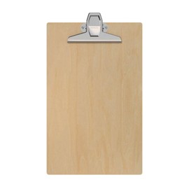 MAUL Mautilia A4 Clipboard, High-Quality Wooden Clipboard in A4 Portrait Format, Sturdy A4 Clipboard for Hanging, Clipboard with Vintage Clip, 36.9 x 22 x 37 cm, Brown