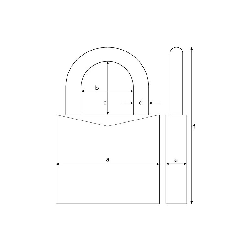 ABUS Green 30mm Large Number Combination Lock