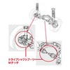 Miyaco Jidousha Kougyou M-701U Drive Shaft Boots, M Touch, Split
