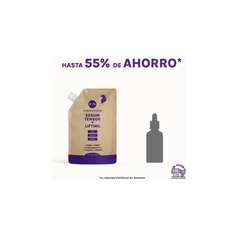 Refill Serum Facial Efecto Tensor Con Dmae Gaba Lifting +