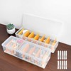 RRJIA-Fa Divider Cable Storage Box (2 Pieces) + Cable Ties