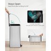 SONGMICS Kitchen Trash Can, 8-Gallon (30 L) Trash Bin, Stainless