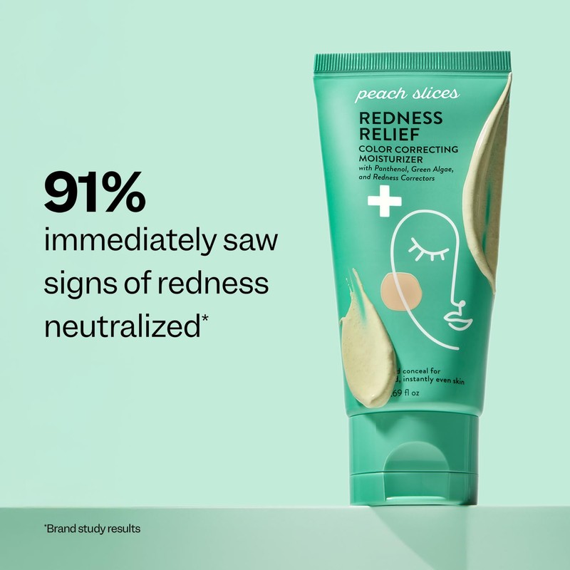 Peach Slices - Redness Relief Color Correcting Moisturizer (1.69 oz)