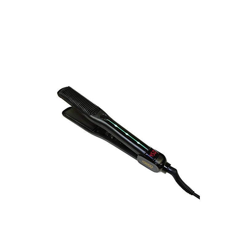 HairArt H3000 Luxe Comb in Digital Flat Iron, 1 1/4