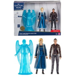 DOCTOR WHO The Thirteenth 13th Doctor Weeping Angel Collector Figure Set