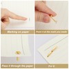 PATIKIL Pack of 300 Pattern Bag Clips 6 x 12
