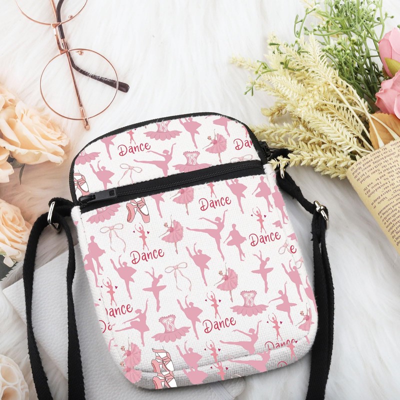 JYTAPP Ballet Dancer Crossbody Bag Gift for Dancers 5678 Dance