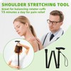 Shoulder Pulley for Physical Therapy, Foldable Shoulder Wand Rotator Cuff