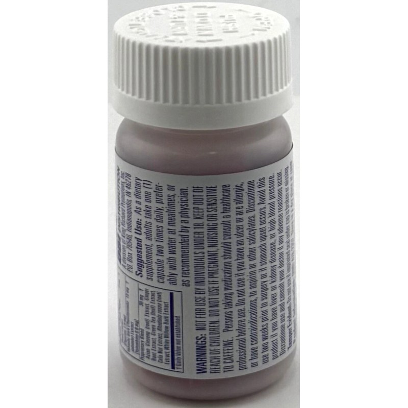 Mini Thin 6-30ct BOTTLES MINI THIN 25/50 EF ENERGY BOOSTER