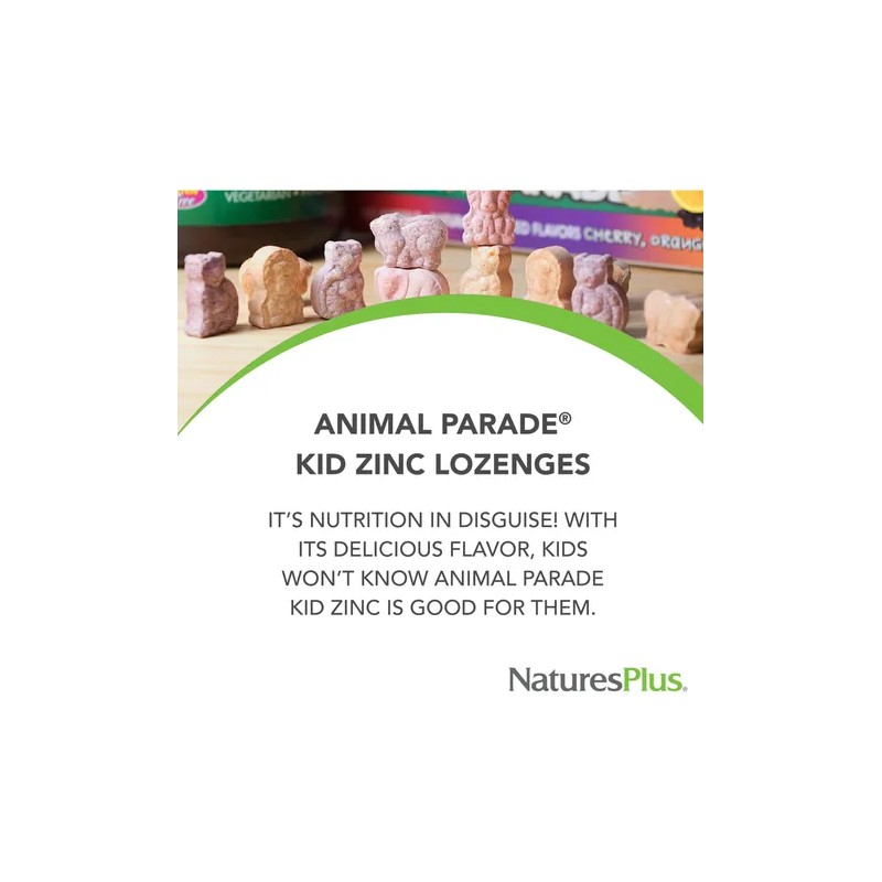 Naturesplus Kidzinc Zinc Para Niños 90 Pastillas Tangerina