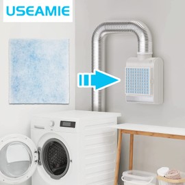 6 Pack Compatible Replacement Filters for Bettervent Indoor Dryer Vent Double Layer Design Pre-cut