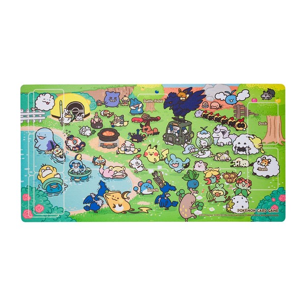 Pokemon Center Original Pokemon Card Game Play Mat Pokemon Yurutto