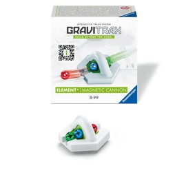 Ravensburger GraviTrax Element Magnetic Cannon 22413 - GraviTrax Extension for Your Marble Run - Marble Run and Construction Toy from 8 Years, GraviTrax Accessories Can be Combined with All Products