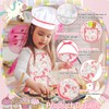 KAEGREEL Kids Baking Chef Set with Unicorn Apron, 26pcs Kid